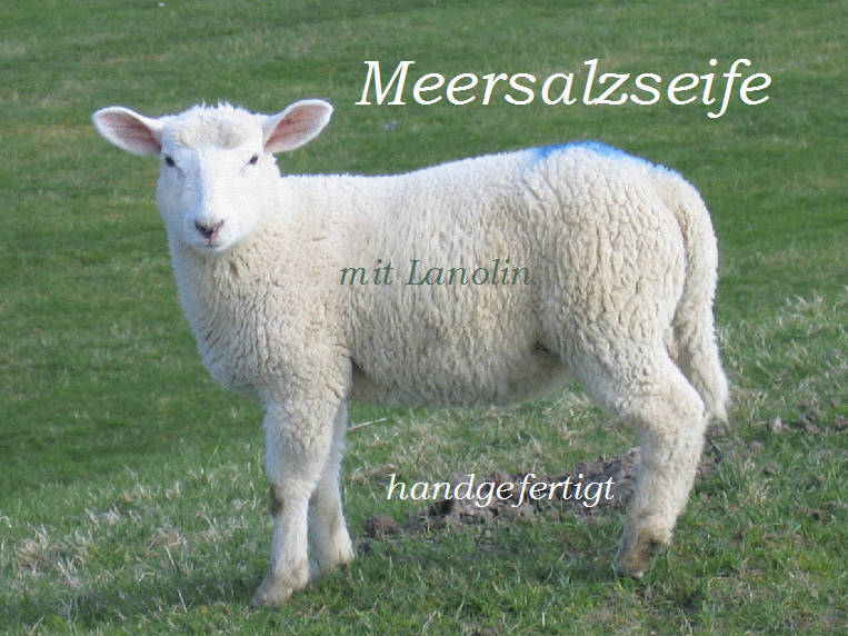 Seife, Meersalzseife mit Lanolin